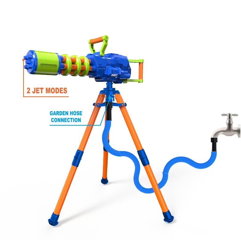 Garden Hose-Connected Super Water Gun