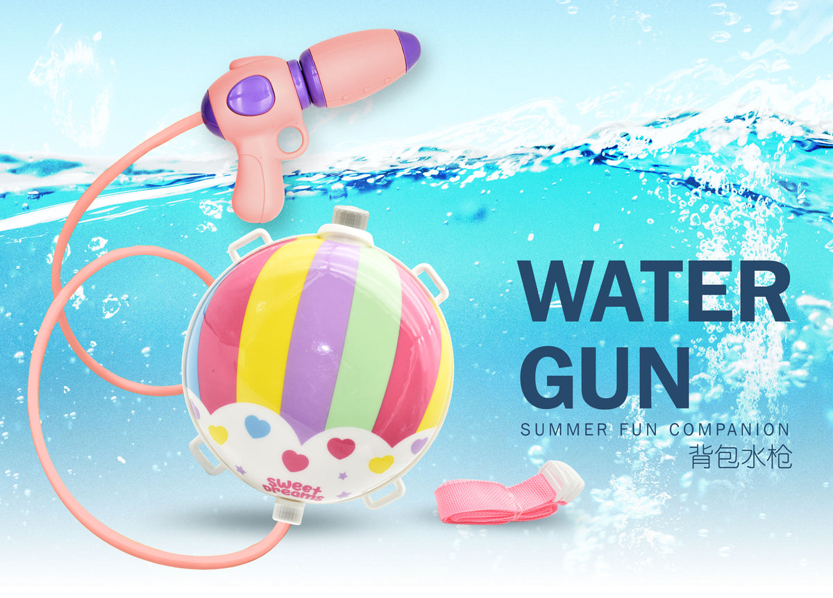 Balloon Backpack Water Gun