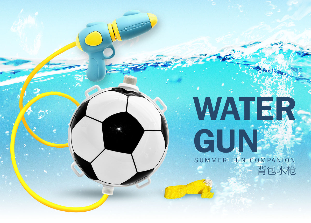 Football Backpack Water Gun