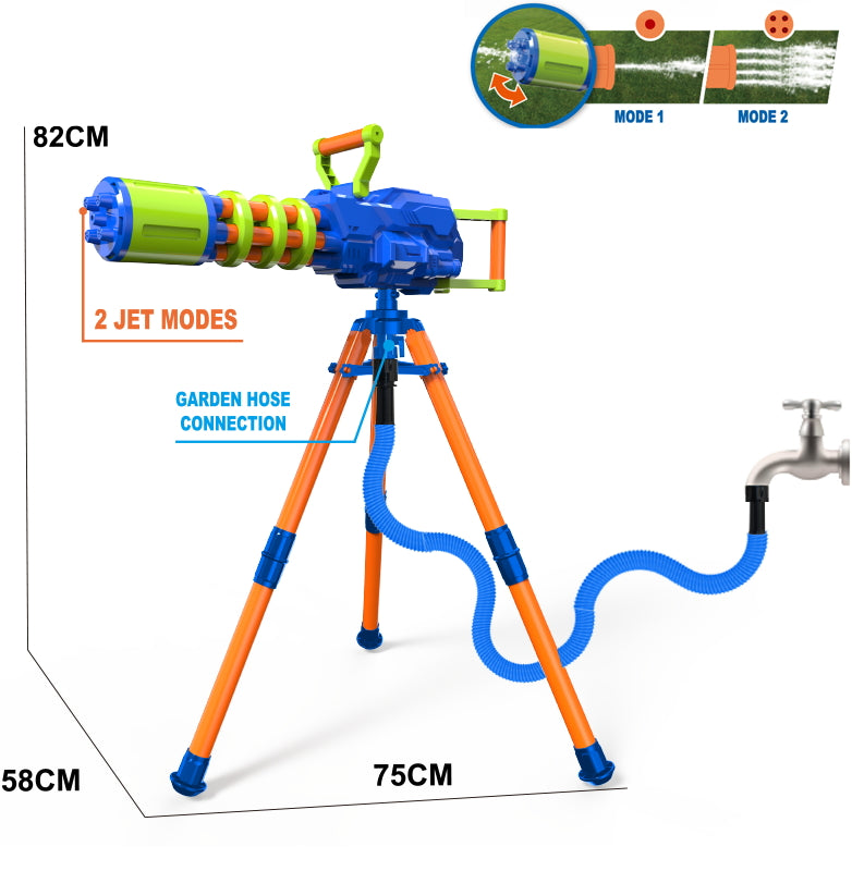 Garden Hose-Connected Super Water Gun